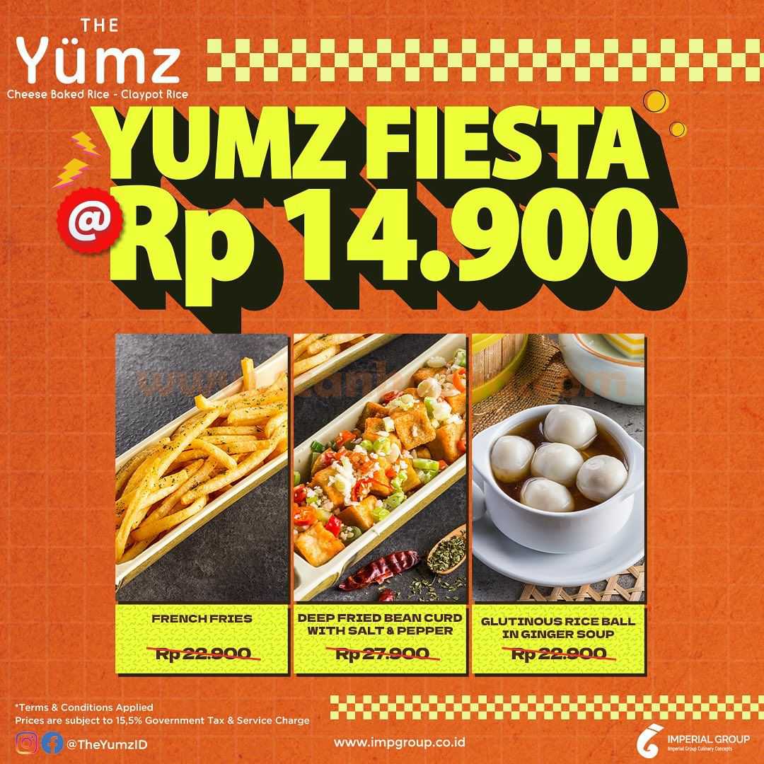 THE YUMZ Promo YUMZ FIESTA Hanya Rp 14.900