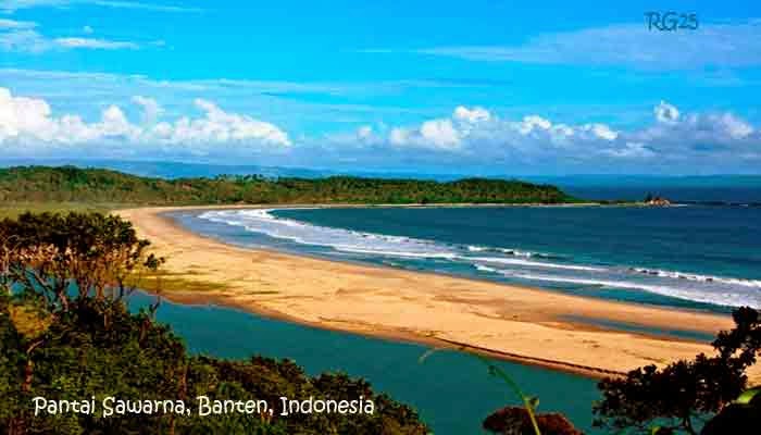 Surga, Tersembunyi, Di, Pantai, Sawarna, Banten