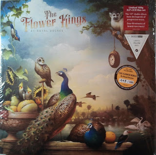 The Flower Kings "By Royal Decree" 2022  double CD Boxset & 3 LP`s  Sweden Prog Symphonic