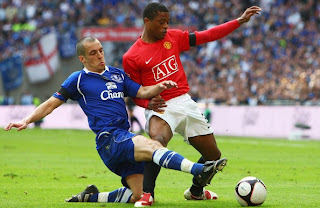 everton versus man united draw barclays premier league 2010, result barclays premier league, result epl, everton vs man united 2010, man utd draw