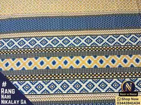 Buy Pure Cotton King Size Bed Sheets Online in Pakistan | D3