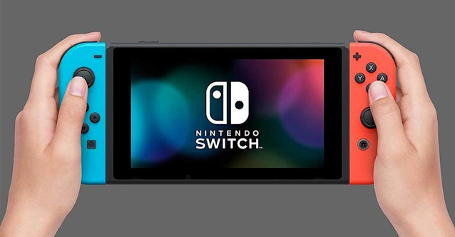 Imagem de um Nintendo Switch