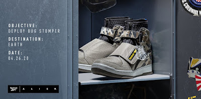 ALIEN USCM Bug Stomper Capsule Collection by Reebok & Anthony Petrie