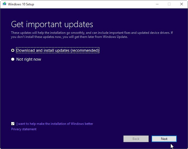 How to install Windows 10 without losing any file