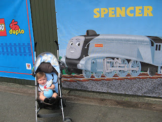 Enjoying a day out with Thomas and Friends