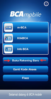 cara buka rekening online bca