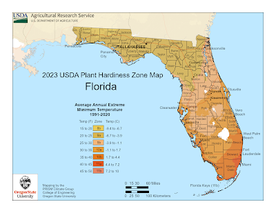 growing zones Florida