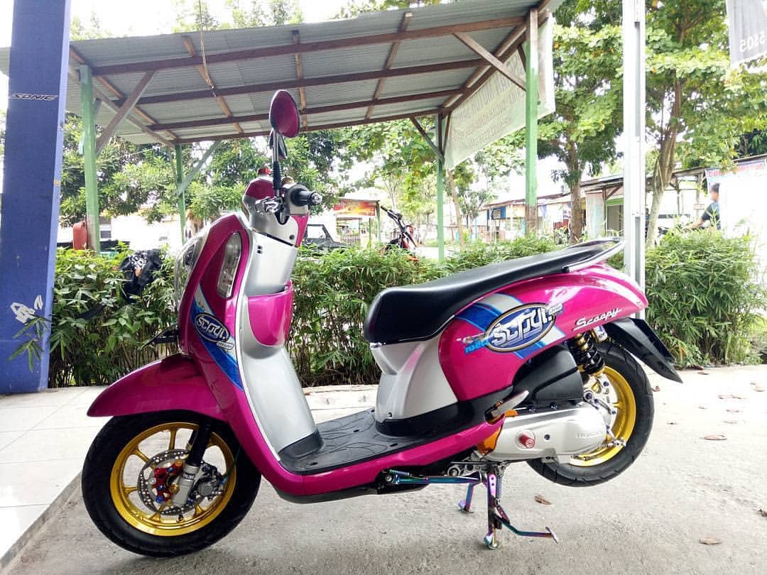 58 Foto Modifikasi Motor Scoopy Ring 12 Lebih Ciamik