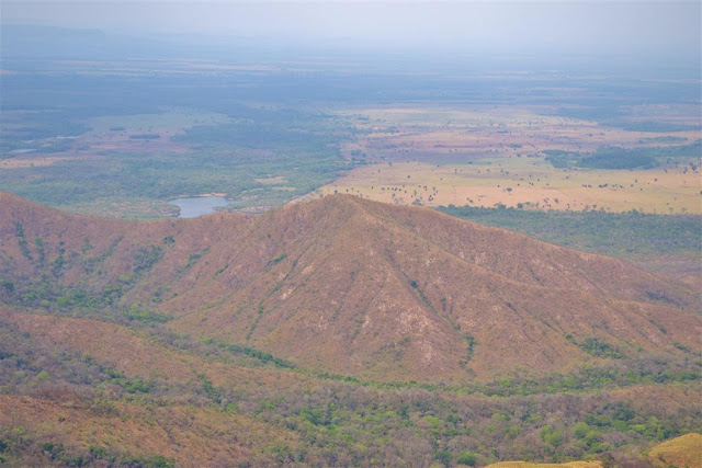 chapada dos guimaraes, mato grosso, visão a partir do mirante