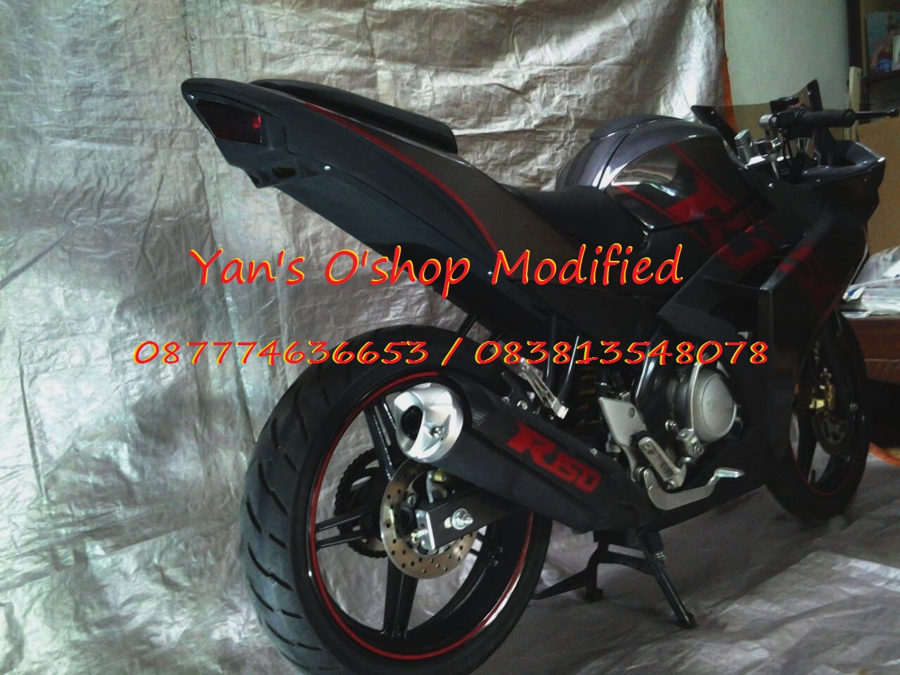 Yan s O Shop Variasi  Motor  FULLSET LENGKAP  BODY CUSTOM 