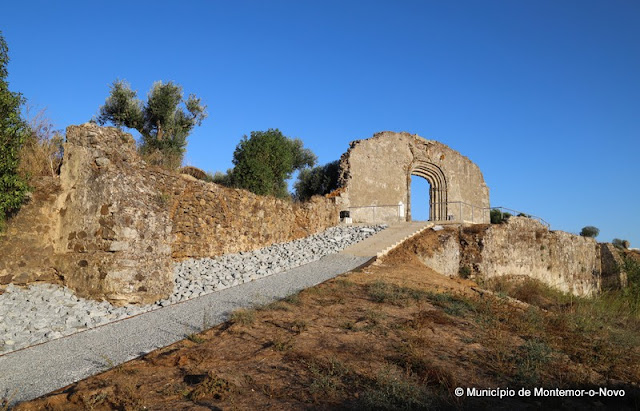 Obras do PEDU requalificam espaços exteriores do Castelo de Montemor-o-Novo