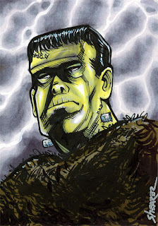 Free Frankenstein Postcards