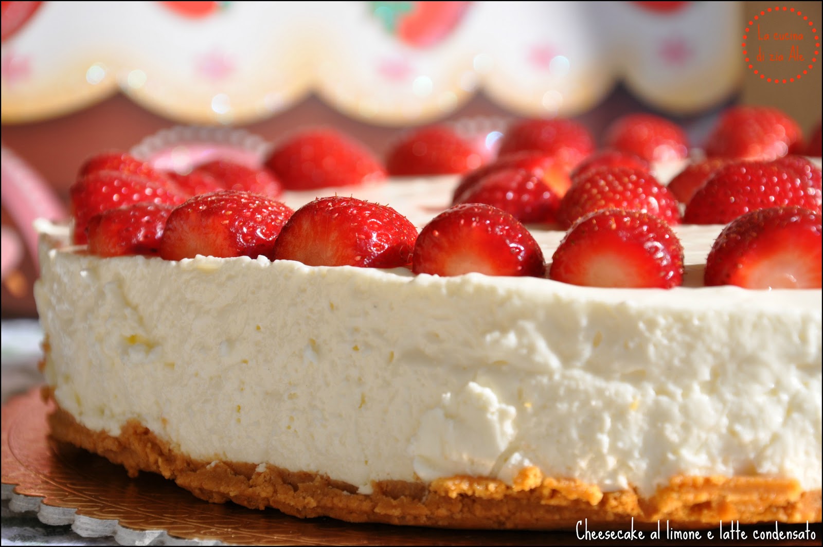 Cheesecake Al Limone E Latte Condensato Senza Cottura La