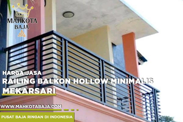 Harga Railing Balkon Hollow Minimalis Pasir Angin Murah 2024