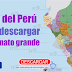 Mapa del Perú para descargar en formato grande