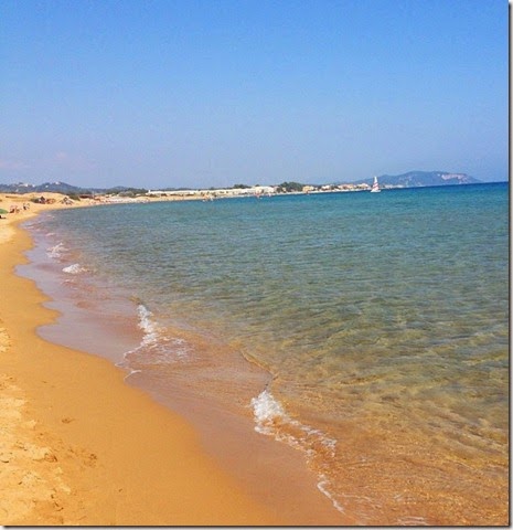 Issos beach CORFU 2