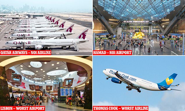 Best and worst airlines and airports for 2019