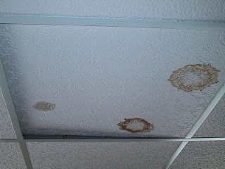 remove stains from ceiling