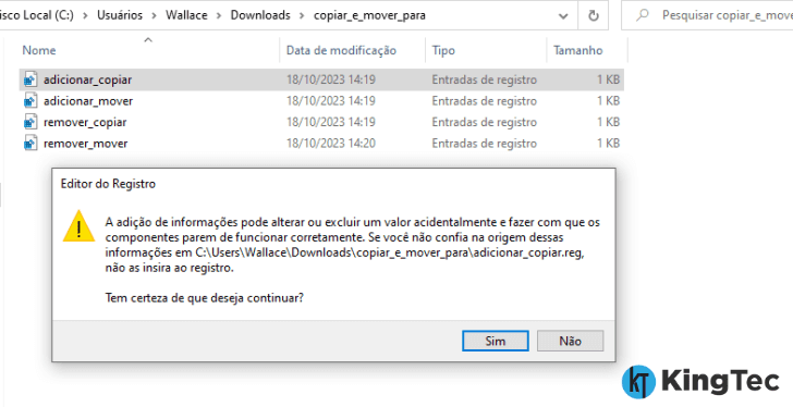 Recurso para copiar arquivos mais facilmente no Windows 10 ou 11