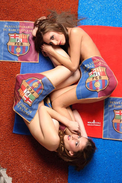 Model Kalender Seksi Barcelona 2013