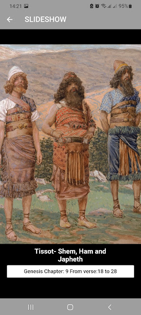 Tissot- Shem , Ham and Japheth Gen 9:18-28