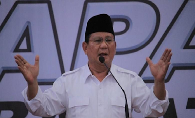 Prabowo : Emak-Emak Deklarasi Ancam Kedudukan Utang Bertambah Ancam Kedaulatan