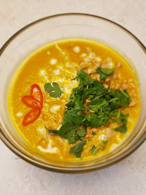 Thai Red Curry Butternut Squash Soup