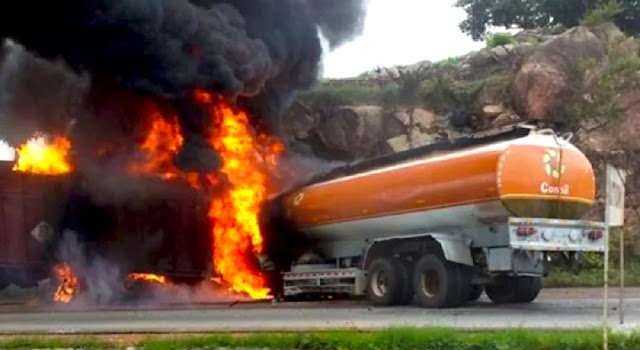 Two Die In Lagos Tanker Explosion.