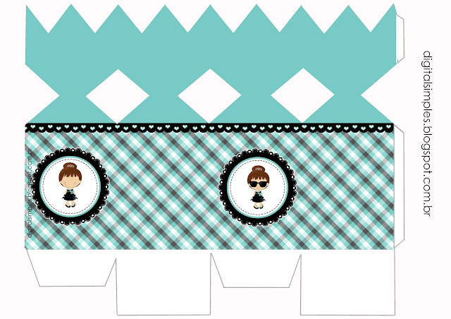 Breakfast at Tiffany's Baby: Free Printable Boxes. 