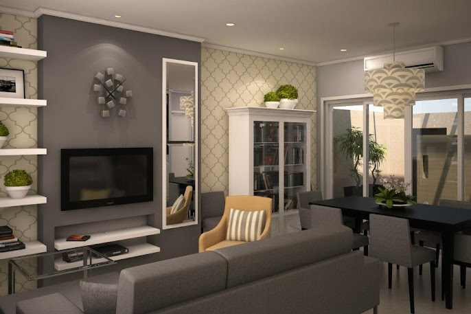 #2 Grey Livingroom Design Ideas