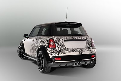 Mini Cooper Car Tribal Airbrush 3