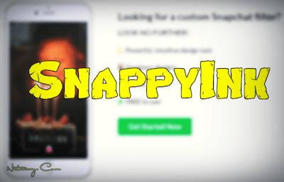 تصميم-فلتر-سناب-شات-عبر-موقع-SnappyInk