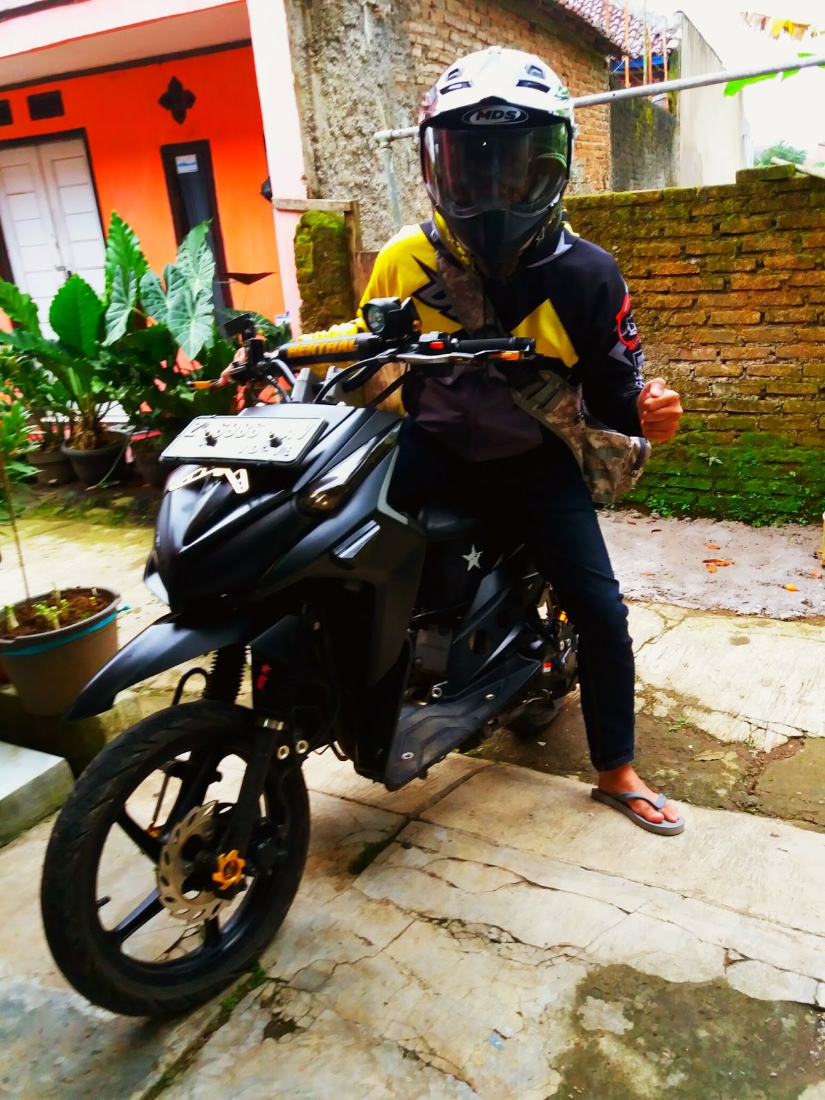 Modifikasi Vario Supermoto Kumpulan Modifikasi Motor Vario