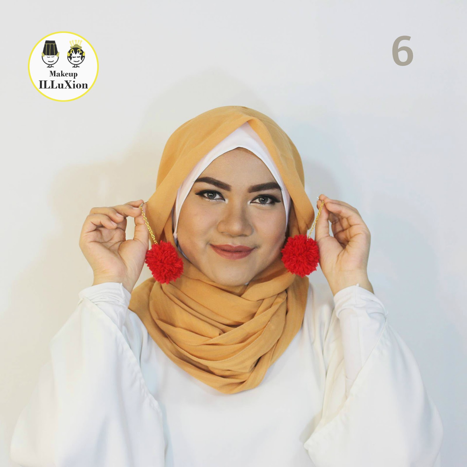 Gambar Tutorial Hijab Anting Tutorial Hijab Tutorial Hijab Pilihan