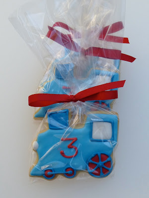 Train Cookies by Nina's Show & Tell