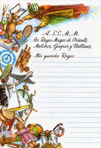 English Teacher Resources: Cartas a los Reyes Magos