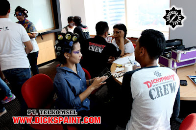 face painting jakarta telkomsel