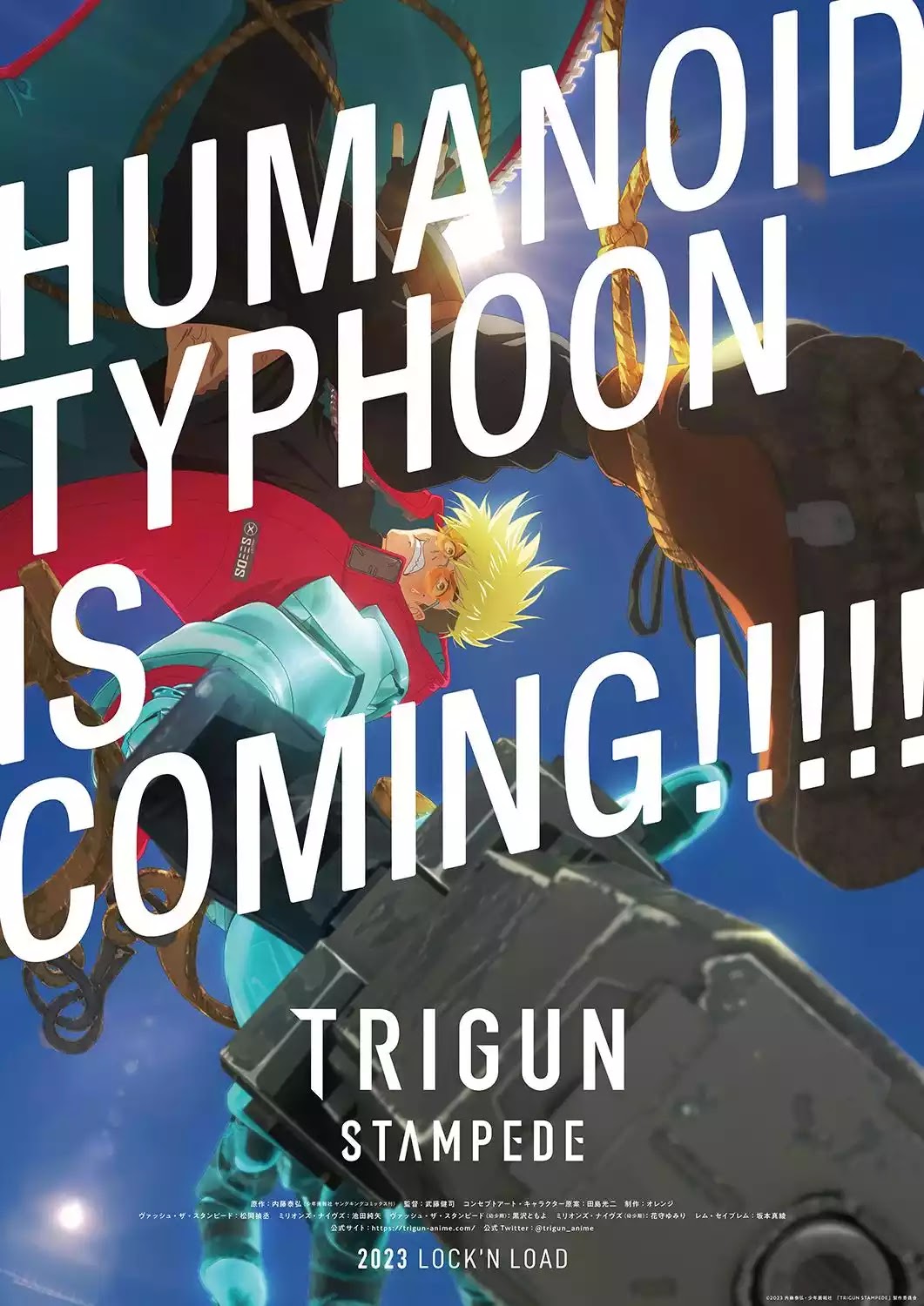 O Anime Remake de Trigun Revelou seu Primeiro Trailer