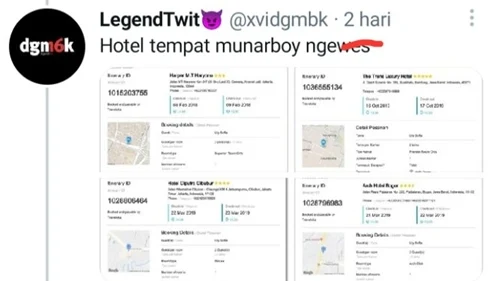 Data Munarman Berkali kali Check In Hotel Bocor, Netizen Suarakan ‘Uninstal Traveloka’