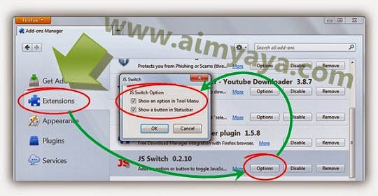 Pemakaian Javascript sudah menjadi standar dalam pembuatan website di internet Cara Setting Javascript di Mozilla Firefox