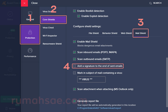 Kirim Email Ada Avast Signaturenya? Begini Cara Menonaktifkannya