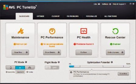 Download AVG PC TuneUP 2015 15.0.1001.238 Full