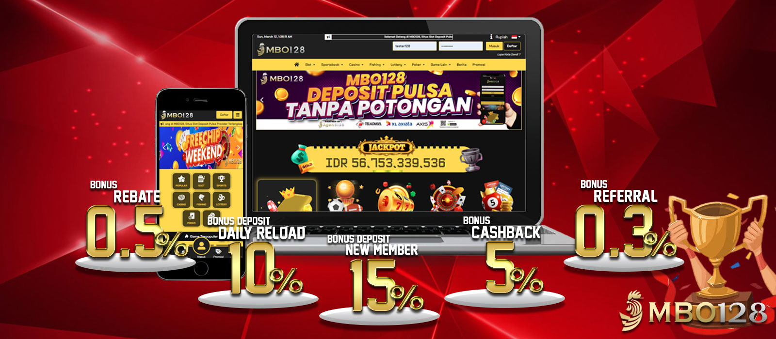 MBO128: Situs Judi Slot Online Terpercaya No.1 Indonesia Bonus-situs-judi-mbo128-terpercaya