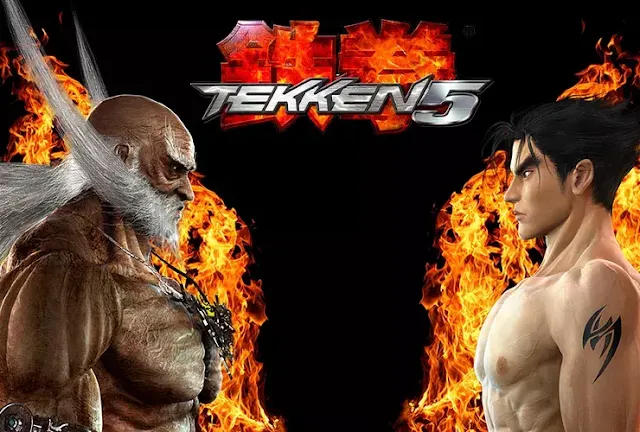 تحميل لعبة تيكن 5 Tekken للكمبيوتر بدون محاكي برابط واحد مباشر مجانا