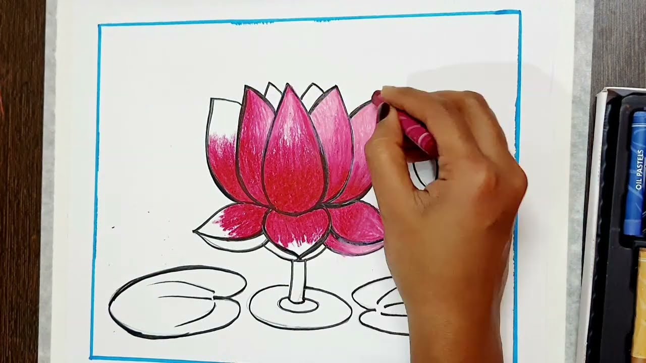 পদ্ম ফুলের ছবি আঁকা -পদ্ম ফুলের ছবি, পিকচার ডাউনলোড - Lotus flower NeotericIT.com