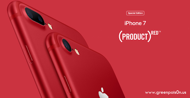 Apple Announced The Special Edition Of The iPhone 7 And iPhone 7 Plus RED (Product)