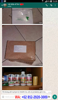 BUKTI BARANG SAMPAI PESANAN OBAT KUTIL KELAMIN