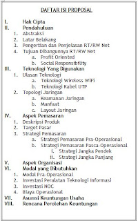 Contoh Cover Proposal Rencana Bisnis - Contoh II