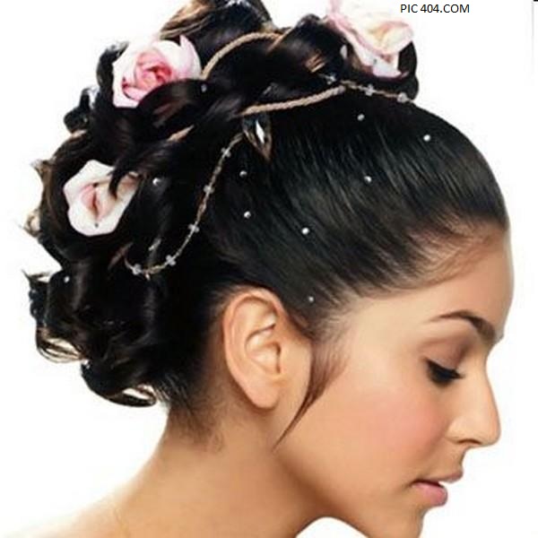 Latest Girls Hair Styles For Wedding Function 2013