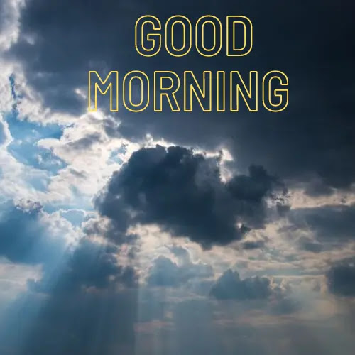 cloudy good morning images